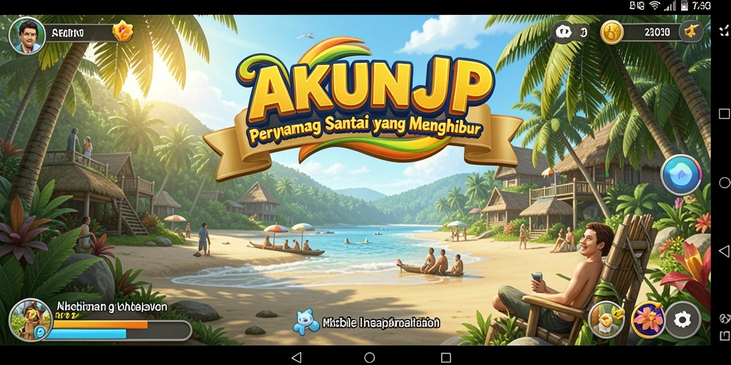 Tampilan menarik dari gameplay AKUNJP yang menghibur.