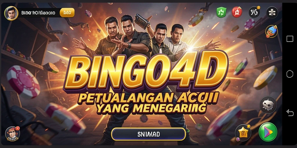 Gameplay menegangkan BINGO4D dengan aksi yang seru.
