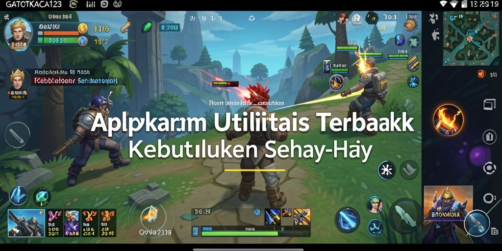Tampilan utama GATOTKACA123 yang menampilkan alat utilitas yang berfungsi.