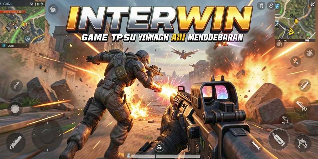 Screenshot menampilkan aksi seru dari gameplay INTERWIN dengan visual menawan.