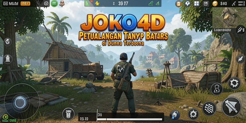 Screenshot gameplay menampilkan petualangan seru di dunia terbuka.