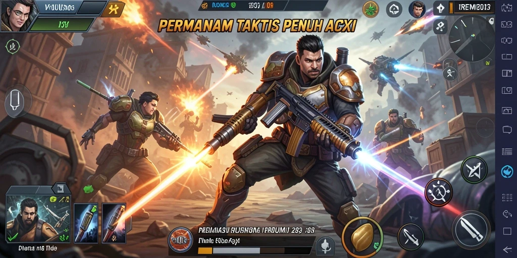 Tampilan seru gameplay TPS di PREMIUM303.
