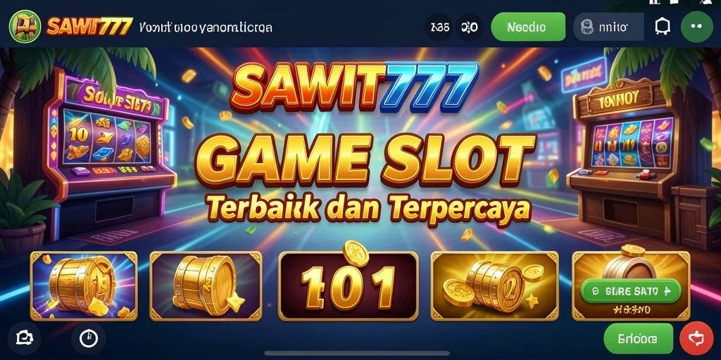 Gameplay menegangkan dan seru dalam SAWIT777 slot.