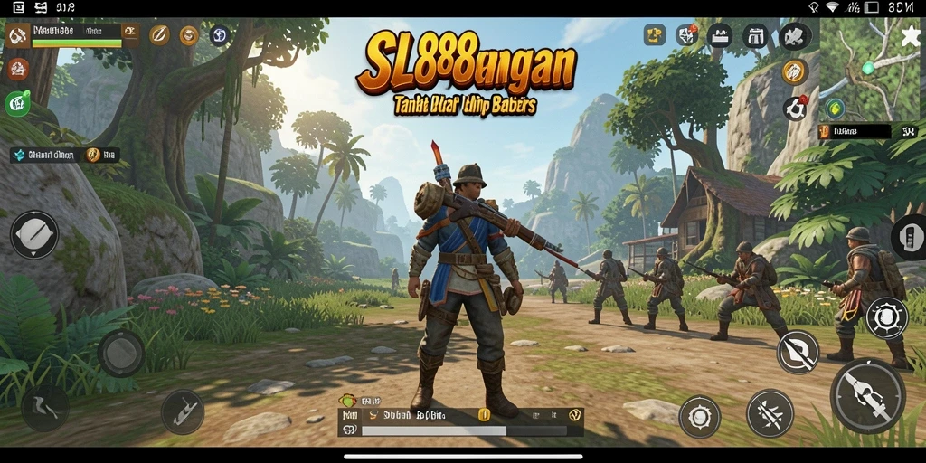 Gameplay SL888 yang imersif saat menjelajahi dunia terbuka.