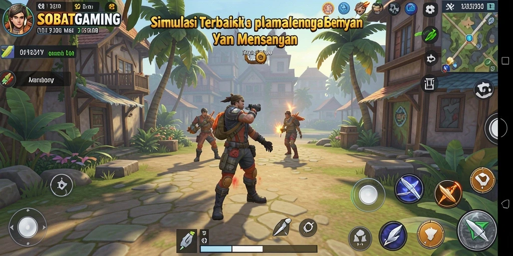 Tampilan gameplay menarik di dunia virtual SOBATGAMING.